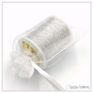 Silver Metallic Thread | 0.1Mm X 55M