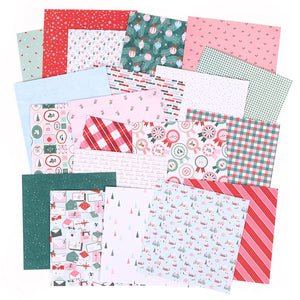 North Pole Post | 12" X 12" Paper Pack ( 20 Sheets)