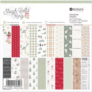 Sleigh Bells Ring | 6" X 6" Paper Pad (40 Sheets)
