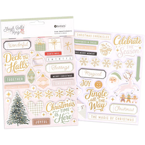 Sleigh Bells Ring | Foam Embellishments (2 Sheets)