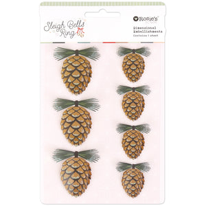 Sleigh Bells Ring | Dimensional Pinecones