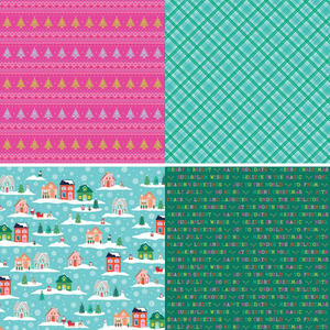 Paige Evans | Sugarplum Wishes 48 Page Paper Pad (12" x 12")