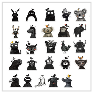 50 Sticker Set | Animal Buddies