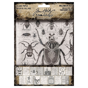 Tim Holtz Idea-Ology Halloween Collage Paper | TH94393 (2025)
