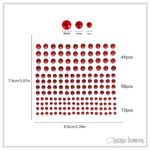 Adhesive Gems x 172 | Olive (11)