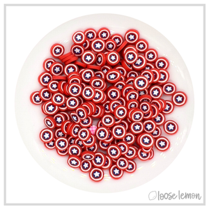 Clay Sprinkles | Patriotic Stars