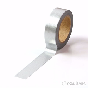Matte Silver Foil - Washi Tape (10M)