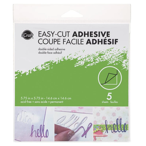 Icraft Easy Cut Adhesive (5 Sheets 5.75" X 5.75")