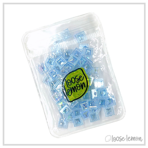 Square Gems | Pale Blue