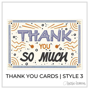 Thank You Cards | Style 3