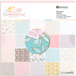 Unconditional | 6" X 6" Paper Pad (40 Sheets)