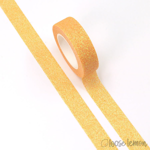 Clearance: Yellow Large Glitter Washi Tape (5M)