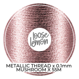 Metallic Thread (Mushroom) | 0.1Mm X 55M
