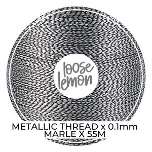 Metallic Thread (Marle) | 0.1Mm X 55M
