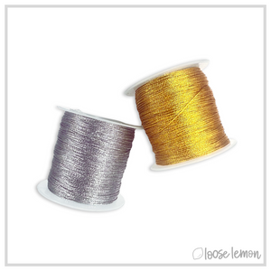 Gold Metallic Thread | 0.5Mm X 50M