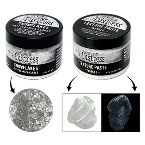 Tim Holtz Distress® Snowflakes (Glitter & Mica Flakes) | 3 fl oz