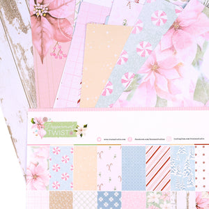Peppermint Twist | 12" X 12" PAPER PACK ( 20 SHEETS)