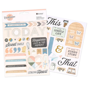 Clementine | Chipboard Stickers (2 Sheets)
