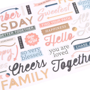 Clementine | Puffy Sticker (2 Sheets)