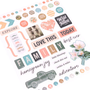 Clementine | Glisten Stickers
