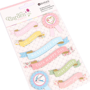 Garden Party | Dimensional Banner Embellishments