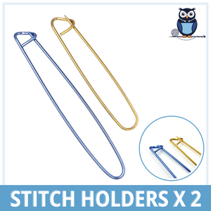 Aluminium Stitch Holders x 2
