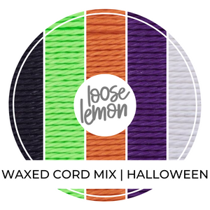 SEASONAL Waxed Cord Bundle | 5 X 10M Rolls | Halloween