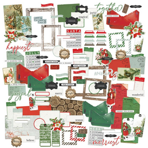 Evergreen Season Ephemera Bits (119 Pcs) | 49 and Market