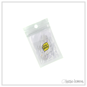 Iridescent Pearl Stars (Small x 15 pcs)
