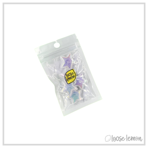 Iridescent Pearl Stars Mixed Pack