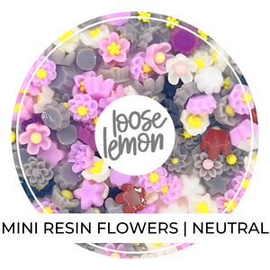 Mini Resin Flowers | Purples (2g)