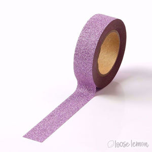 Pale Pink Glitter Washi Tape (10M)