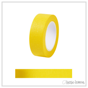 Yellow Crepe Washi Tape (15M)