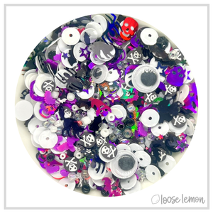 Festive Scatters | Halloween Eyes Purple