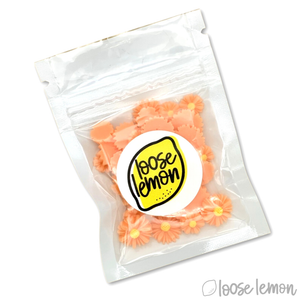 Resin Daisies | Peach (Mixed Sizes)