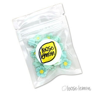Single Colour Resin Flowers | Mint