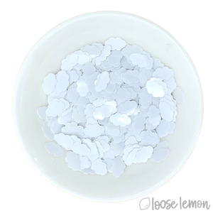Sequins | Bright White Clouds