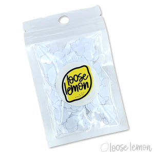 Sequins | Hearts (Bright White)