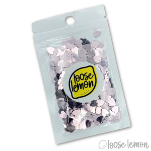 Sequins | Hearts (Rose Gold)