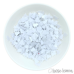 Sequins | Mini Pine (Bright White)