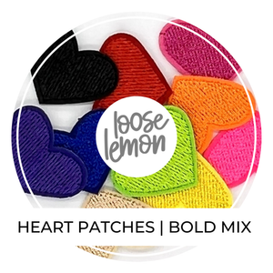 Heart Patches | Bold Mix X 10