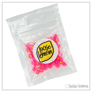 Mini Resin Flowers | Fuchsia