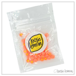 Mini Resin Flowers | Peach