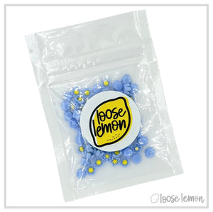 Mini Resin Flowers | Azure
