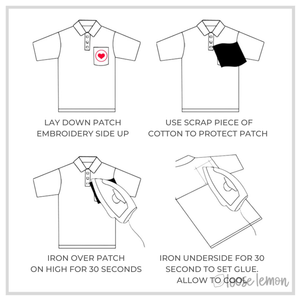 Heart Patches | Pastel Mix X 10