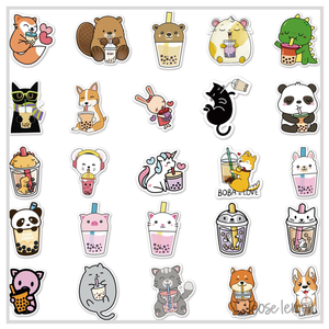 50 Sticker Set | Boba
