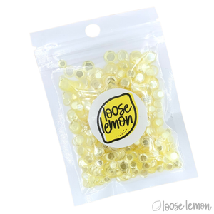 Round Sequins | Lemon (Mixed Size)