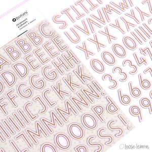 Frolic | Chipboard Alphabet