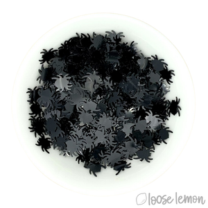 Sequins | Black Spiders