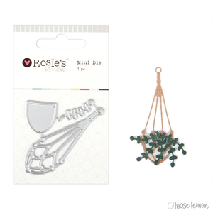 Rosie'S Studio Mini Die | Hanging Plant
